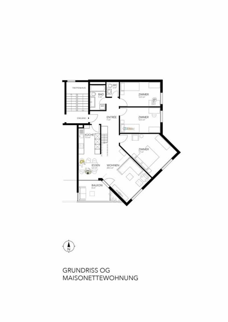 Grundriss Eingangsgeschoss