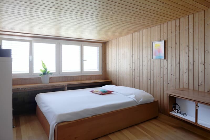 Dachzimmer Richtung Osten