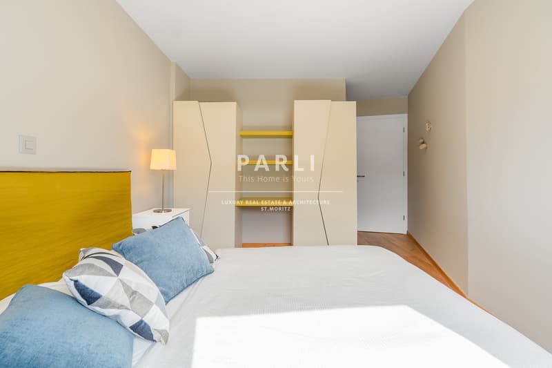 Exklusive 4.5-Zimmer-Ferienwohnung mit Panoramablick – Sommersaison in La Punt (7)