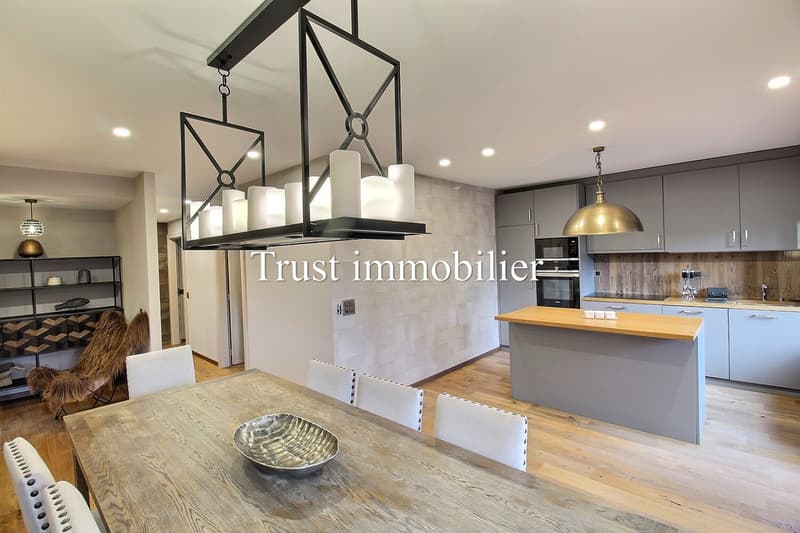 4026L. Bel appartement 4.5 pcs à louer, centre de Crans (2)