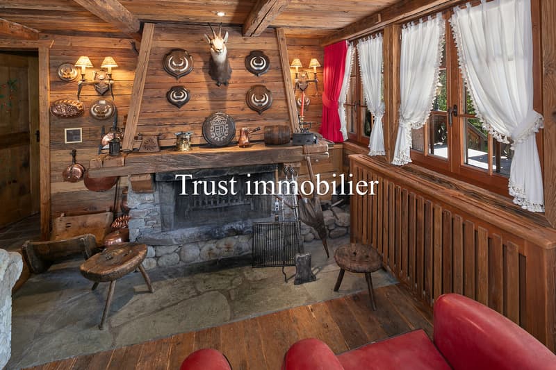 6044. Magnifique chalet de luxe à vendre à Crans-Montana (8)