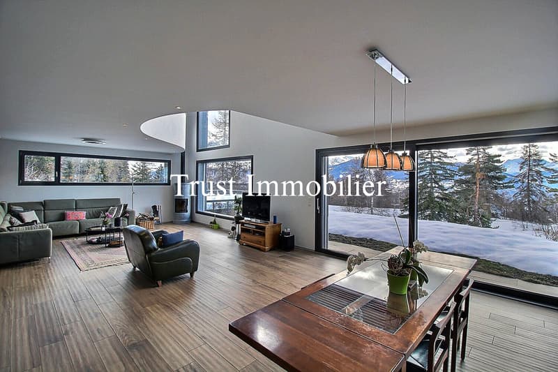 6010. Luxe, nature et raffinement face aux montagnes (9)