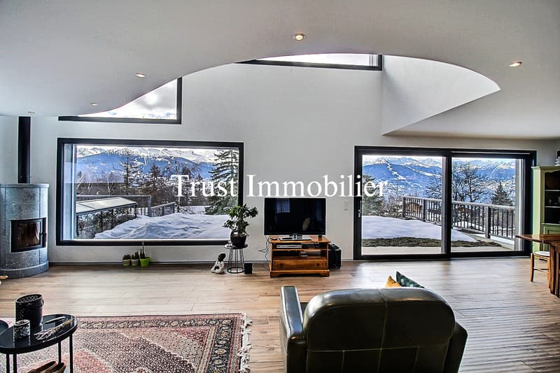 6010. Luxe, nature et raffinement face aux montagnes (5)