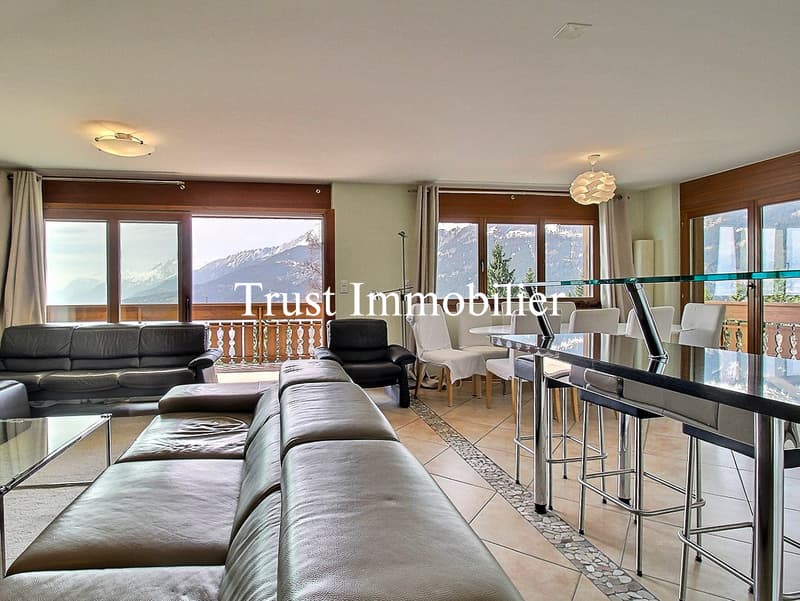4007. Bel Appartement avec large vue montagnes (7)
