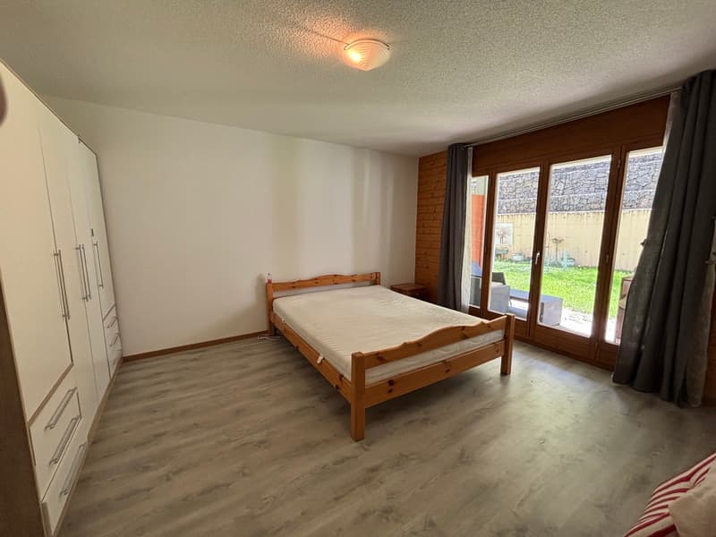 Charmant appartement de 2.5 pièces avec terrasse jardin a Torgon (5)
