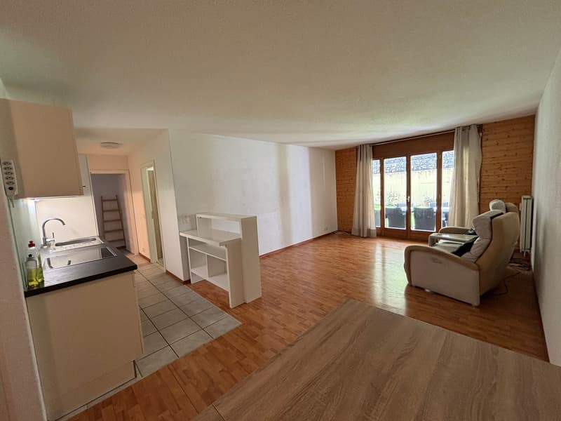 Charmant appartement de 2.5 pièces avec terrasse jardin a Torgon (3)