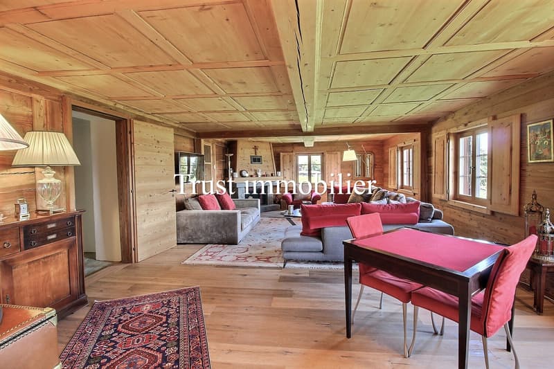 6009.Chalet / Château entièrement rénové. Les Mayens-de-Sion (6)
