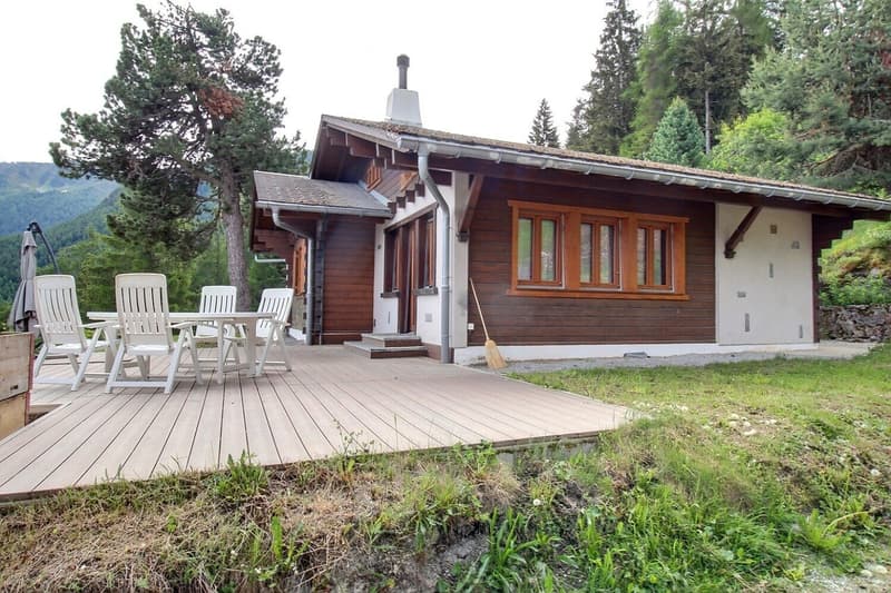 2004M.LA TZOUMAZ.Chalet authentique au coeur des Alpes valaisannes (9)