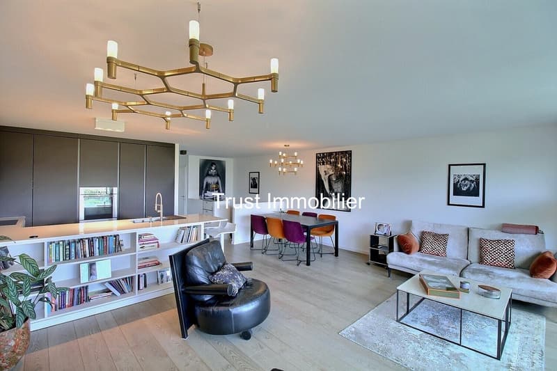 4001. Duplex attique rénové avec vue panoramique - Immeuble moderne (3)