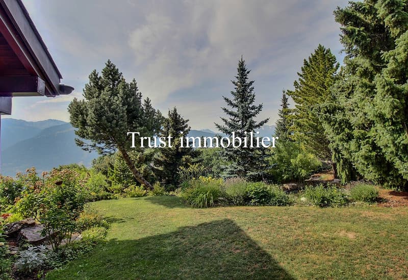 6002. Maison lumineuse avec vue panoramique sur les montagnes (3)