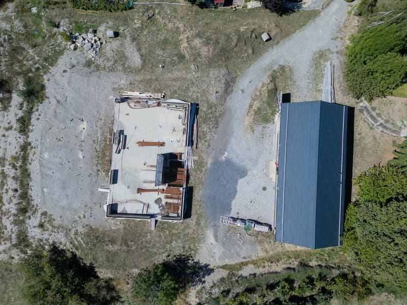 6000.Vue panoramique / Projet Chalet à vendre à Sergnou /Crans-Montana (3)
