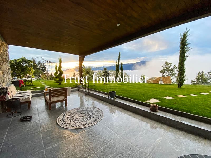Vue panoramique et tranquillité garanties pour ce Chalet (4)