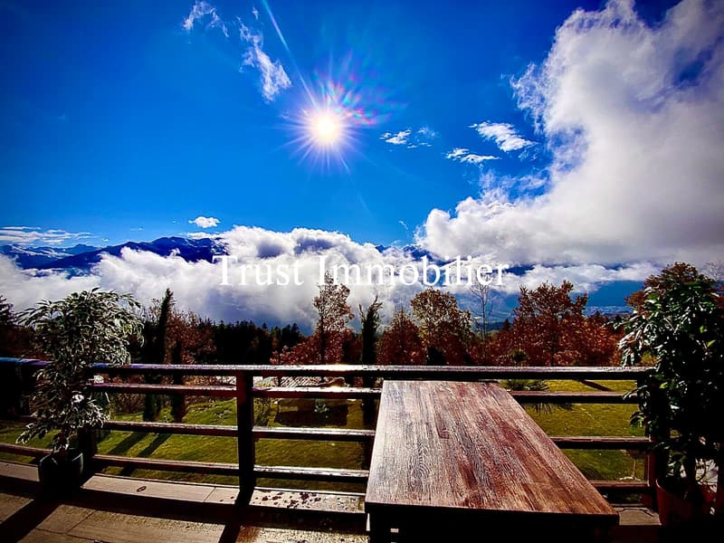 Vue panoramique et tranquillité garanties pour ce Chalet (9)