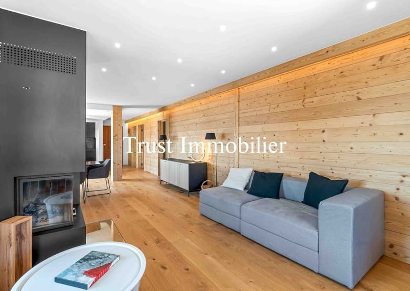 Appartement en attique + Studio, à 1km du centre de Crans (6)