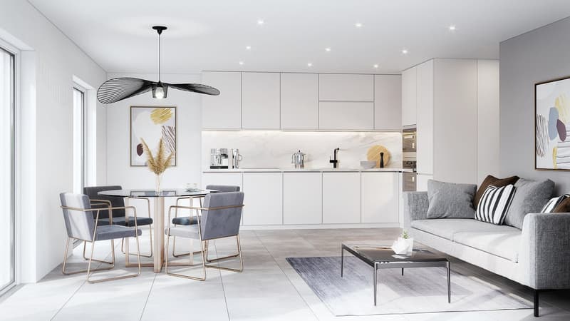 Appartement 4,5 pièces neuf avec jardin privatif au cœur de Payerne (1)