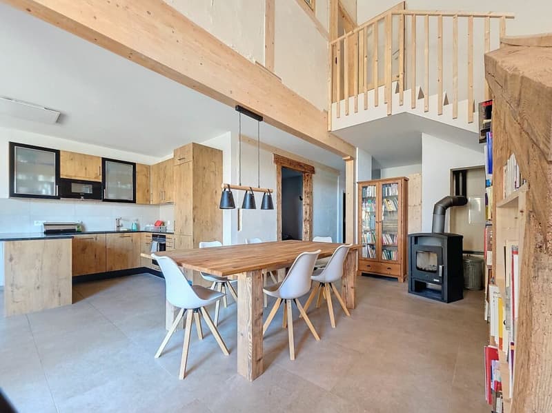 Elégant duplex dans ferme rénovée