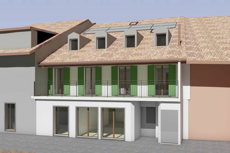 Au coeur de Denges, nouvelle promotion, appartement 3.5 au 1er étage avec balcon