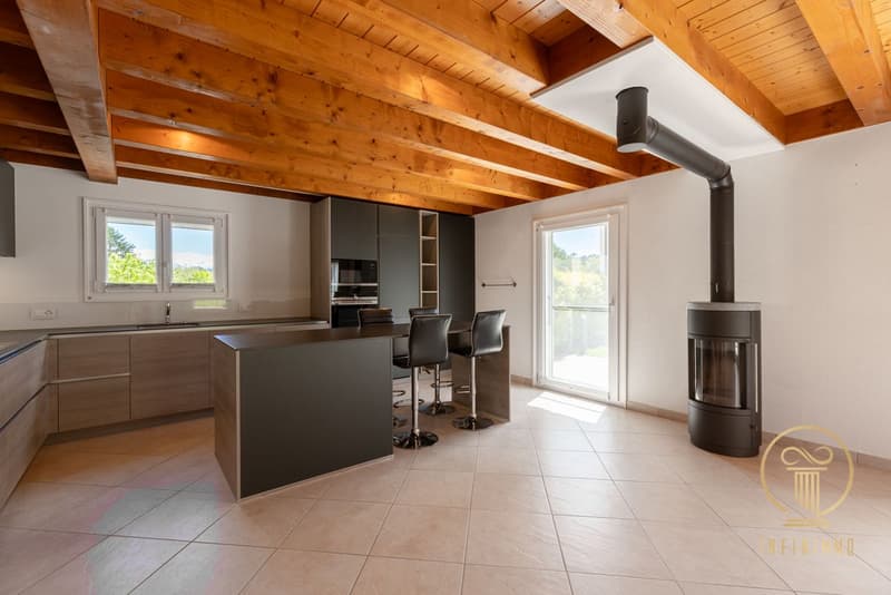 ST-OYENS - jolie villa jumelle de 5.5 pièces dans un quartier calme et très agréable. (5)
