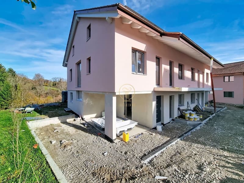 CORCELLES-LE-JORAT, villa mitoyenne neuve de 7.5 pièces (10)