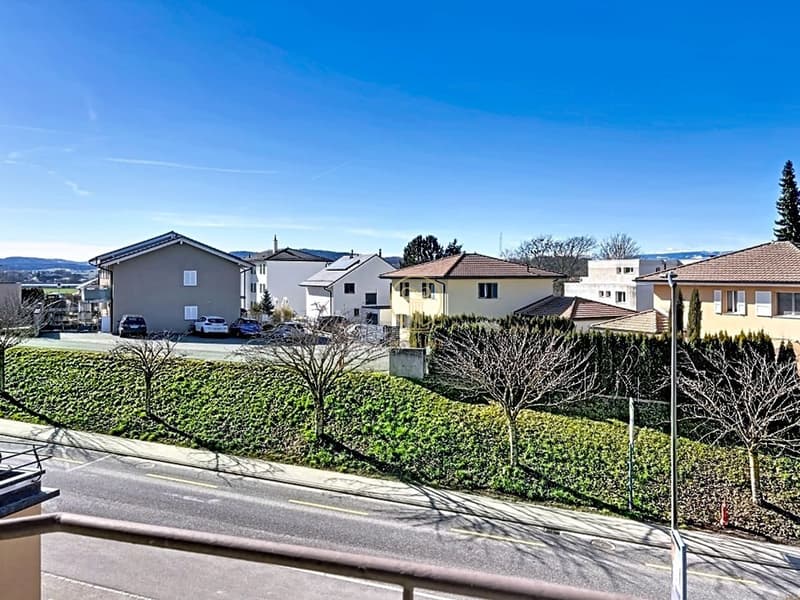 Vue depuis le balcon