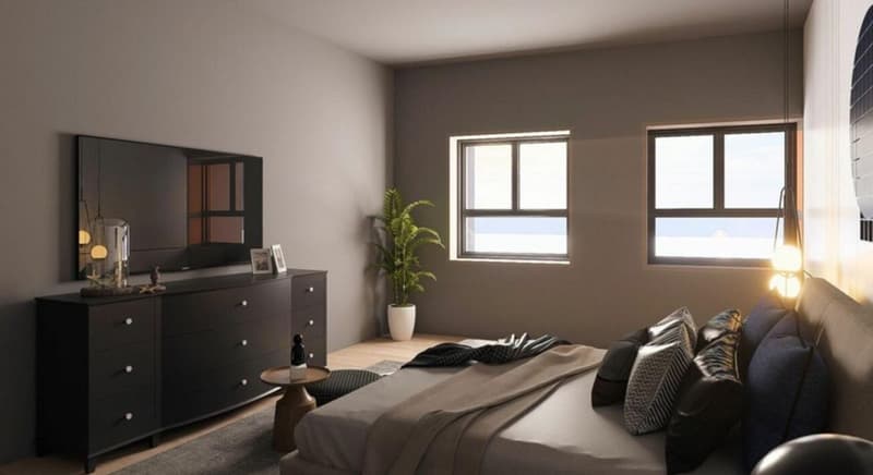 DENGES, appartement 3,5 pces au Rez, rénovation complète. (4)