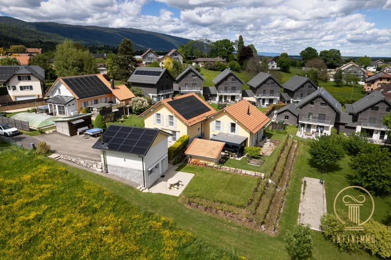ST-OYENS - jolie villa jumelle de 5.5 pièces dans un quartier calme et très agréable. (2)