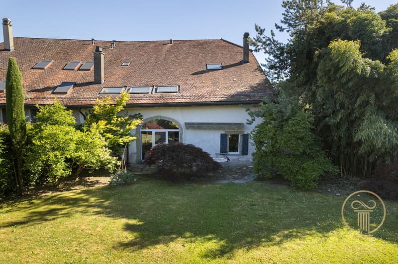 SULLENS, coup de coeur! Maison villageoise en bordure de zone agricole. (3)