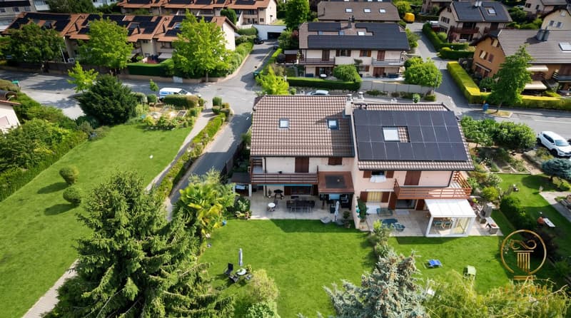 RENENS - Villa mitoyenne de 5.5 p. avec grand jardin. Pas inscrite dans une PPE. (2)