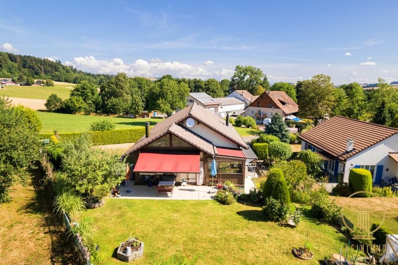 A VUCHERENS - magnifique villa de 6.5 pièces avec jardin (2)