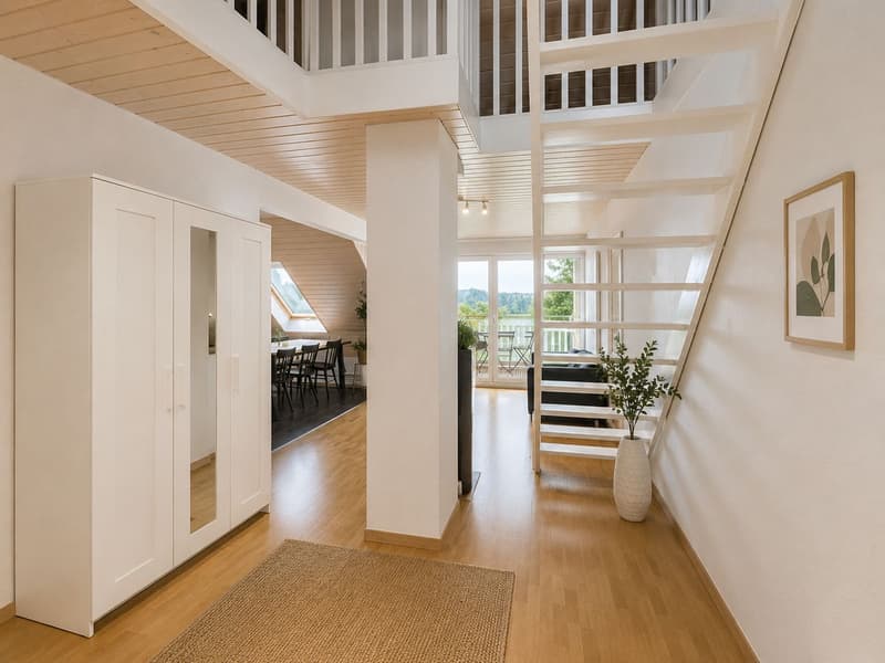 EPALINGES - EXCLUSIVITÉ PORTES OUVERTES    appartement 4.5 pces avec ample mezzanine (6)