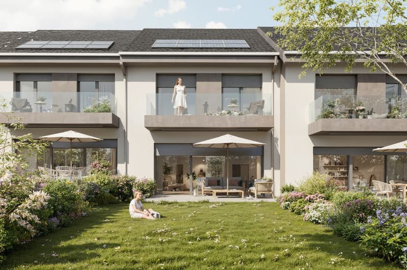 MONTHEROD - Nouvelle promotion de 5 villas contiguë - Villa B C & D (1)