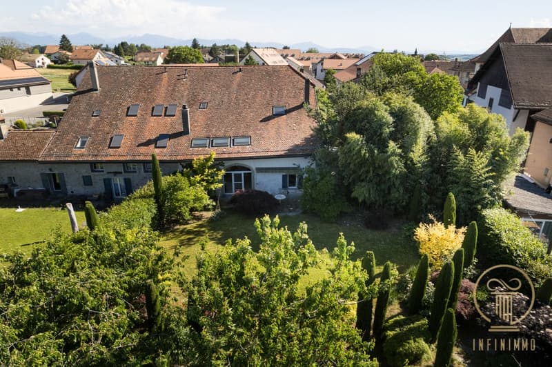 SULLENS, coup de coeur! Maison villageoise en bordure de zone agricole. (1)
