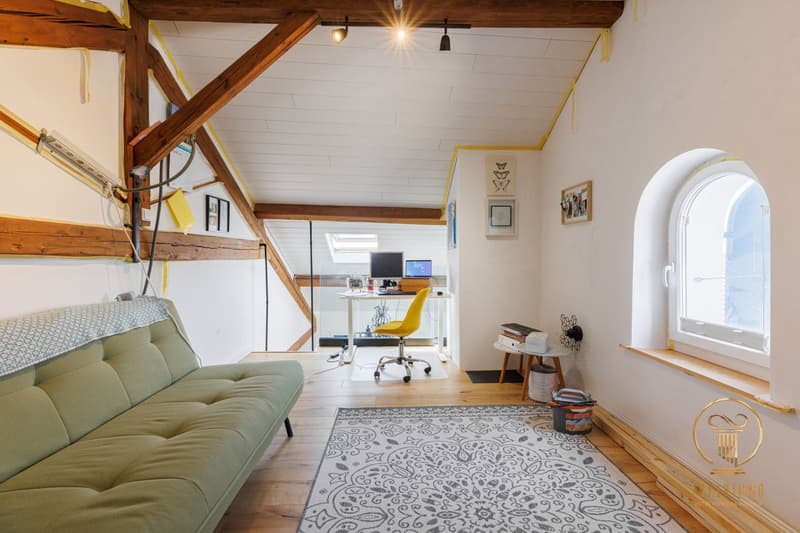 EXCLUSIVITE! OBJET RARE, Belle maison villageoise au coeur de Burtigny de 7.5 pièces (11)