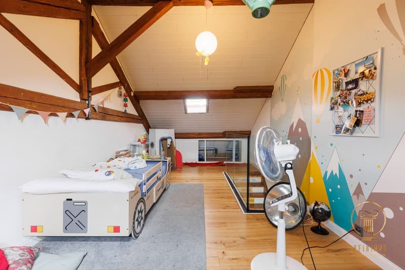 EXCLUSIVITE! OBJET RARE, Belle maison villageoise au coeur de Burtigny de 7.5 pièces (12)