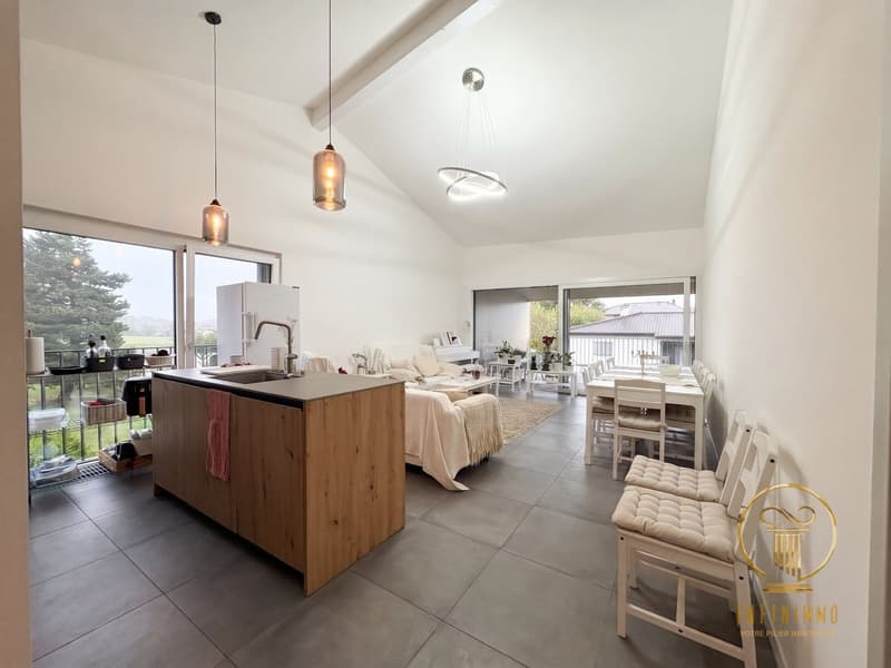 PERROY - Magnifique appartement de 3.5 pièces avec balcon terrasse ! (5)