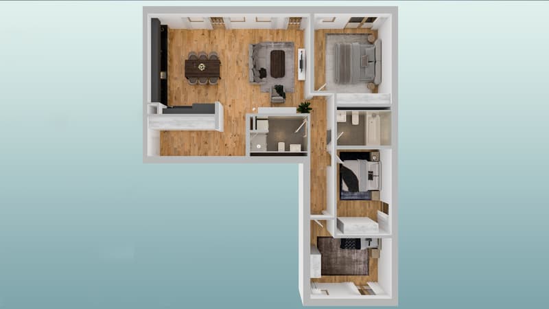 Appartements en PPE dans une ferme en cours de réhabilitation (4)
