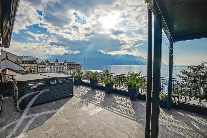 Appartement avec ROOFTOP au coeur de Montreux