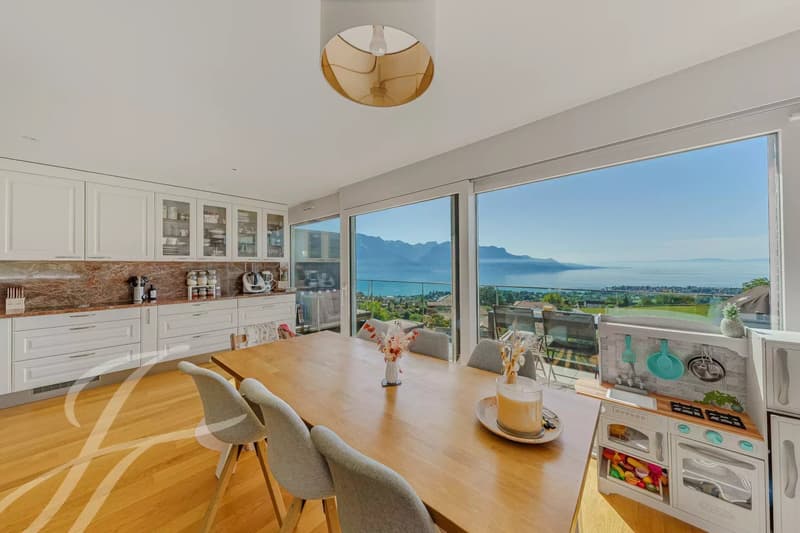 MAGNIFIQUE : appartement de 4.5 pièces avec vue panoramique