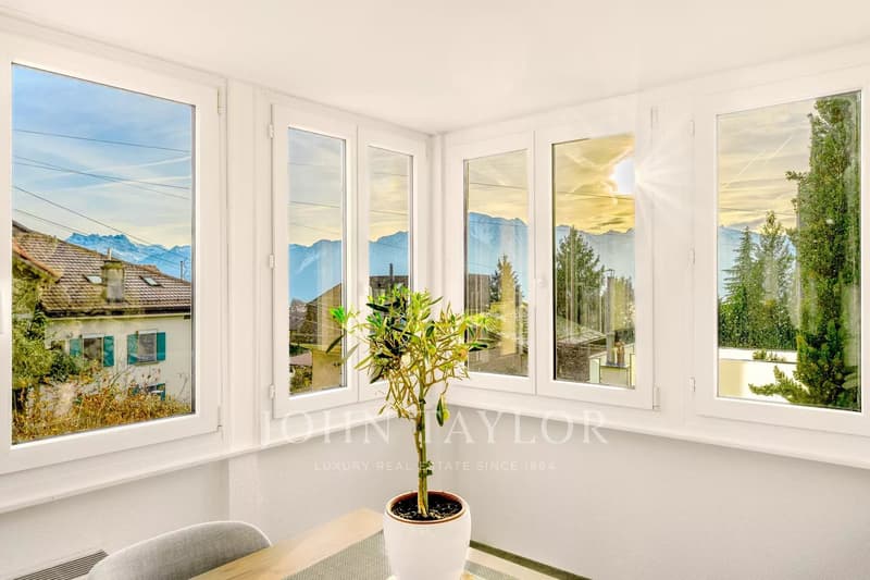 EXCLUSIVITÉ! Appartement de standing en PPE ?vue panoramique & jardin (5)