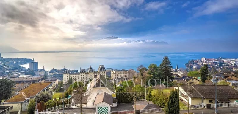 UNE EXCLUSIVITÉ - Terrain avec vue sur le lac Léman (1)