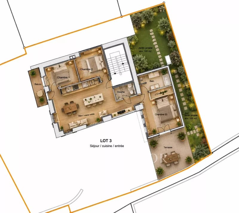Appartement 4.5 pièces privatif - PPE de 5 appartements (13)