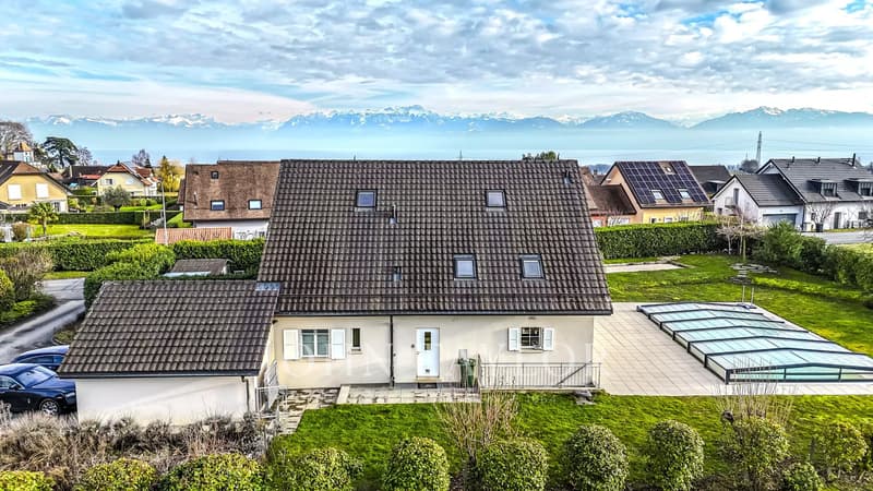 Superbe propriété individuelle avec piscine située dans le très recherché village de Denens (2)