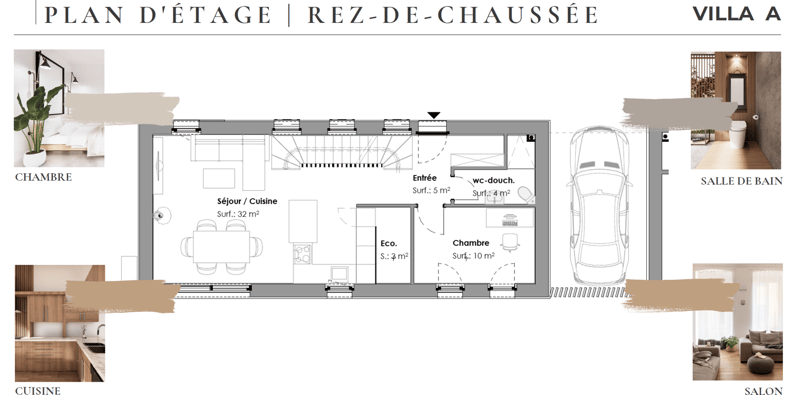 Maison individuelle (A) neuve et moderne à Montagny - Promotion de vente (8)