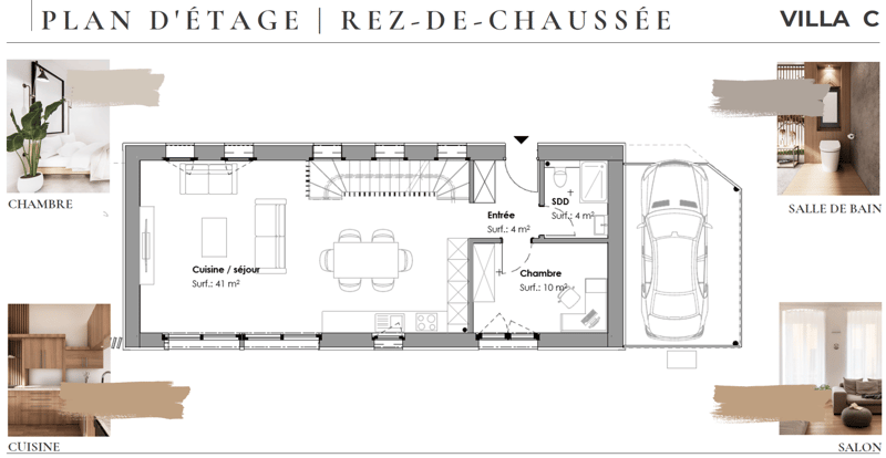 Maison individuelle (C) neuve et moderne à Montagny - Promotion de vente (7)