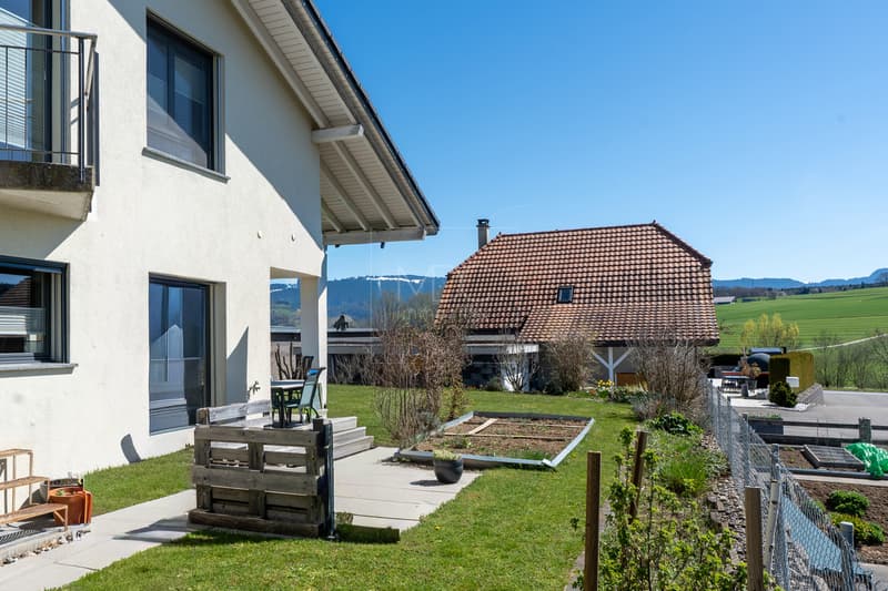 Jolie villa jumelle à Farvagny (12)