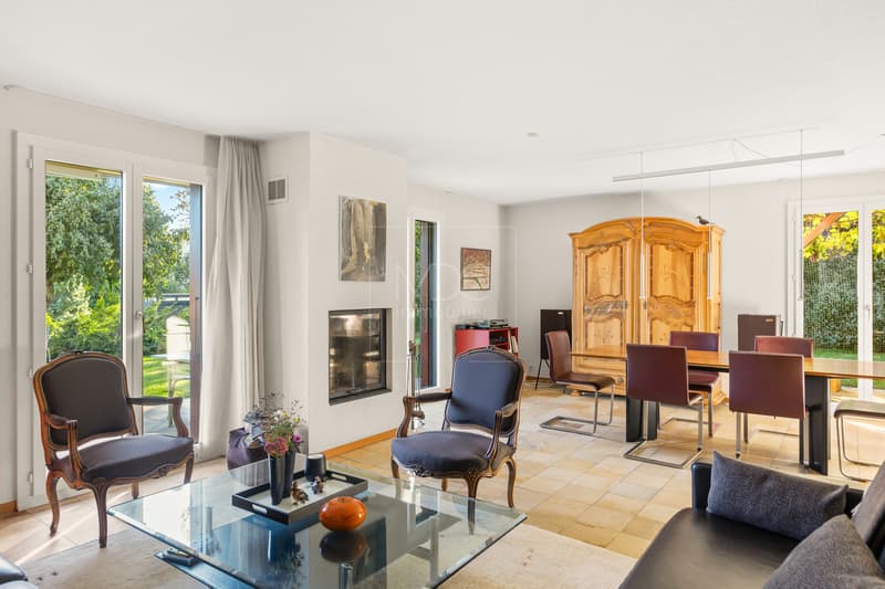 Jolie villa individuelle avec un magnifique jardin à Marly (3)