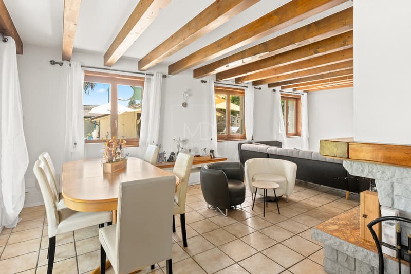 Spacieuse villa avec piscine et 2.5 pièces indépendant à St-Aubin (3)