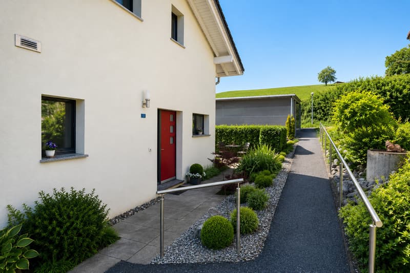 Jolie villa jumelle à Farvagny (11)
