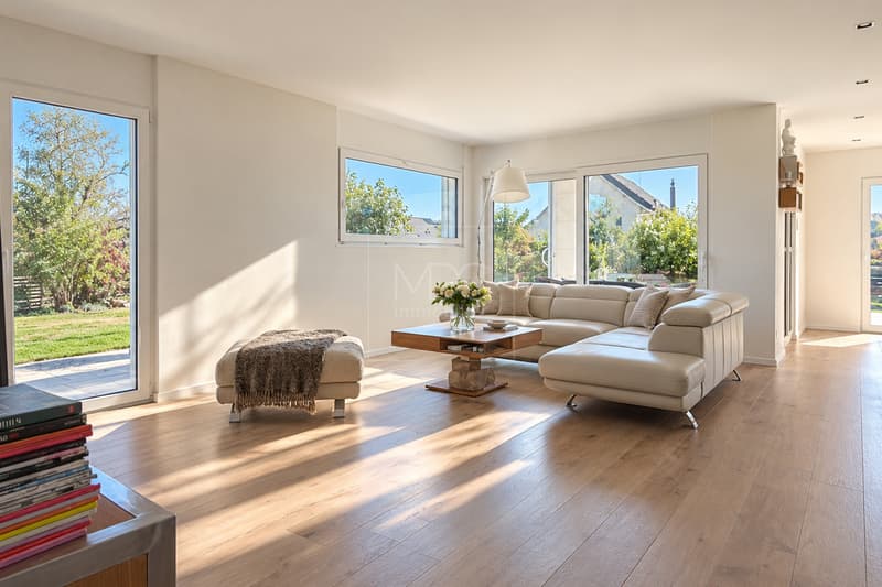 Villa individuelle contemporaine avec vue dégagée à Villeneuve (FR) (1)