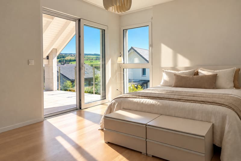 Villa individuelle contemporaine avec vue dégagée à Villeneuve (FR) (6)